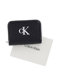 CALVIN KLEIN CONTRAST CK Small Wallet on black - Women&rsquo;s Wallets - 4