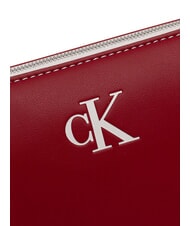 CALVIN KLEIN CONTRAST CK Shoulder bag Bordeaux wine - Women&rsquo;s Bags - 4