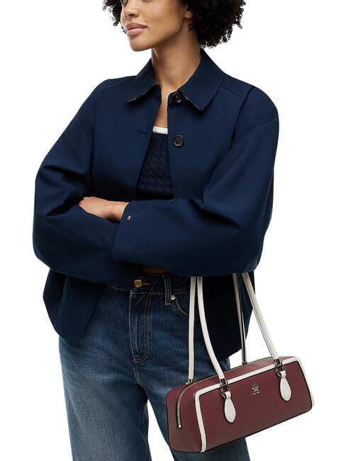 TH GRACE Shoulder bag velvet maroon - Women&rsquo;s Bags