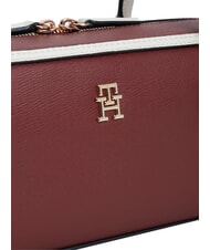 TOMMY HILFIGER TH GRACE Shoulder bag velvet maroon - Women&rsquo;s Bags - 5