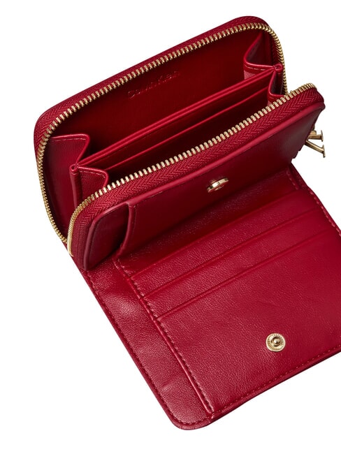 HARDWARE MONOGRAM Leather wallet Bordeaux wine - Women&rsquo;s Wallets