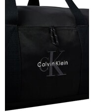 CALVIN KLEIN BOLD Duffel bag with shoulder strap on black - Duffle bags - 5