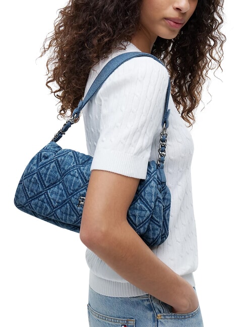 TH FEMININE Denim shoulder bag denim - Women&rsquo;s Bags