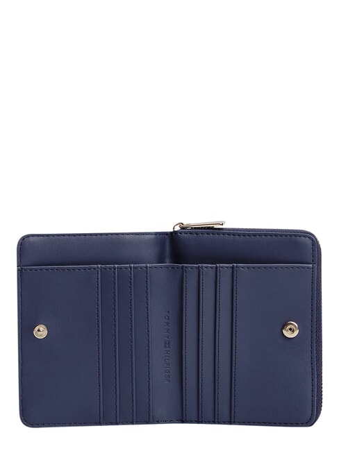 TH ICON Small Zip Around Wallet blue mono - Women&rsquo;s Wallets