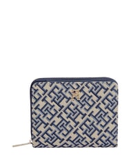 TOMMY HILFIGER TH ICON Small Zip Around Wallet blue mono - Women&rsquo;s Wallets - 4