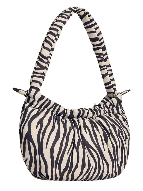 TJW ICON Shoulder bag zebra print newsprint - Women&rsquo;s Bags