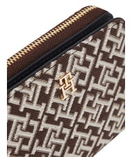 TOMMY HILFIGER TH ICON Small Zip Around Wallet neutral mono - Women&rsquo;s Wallets - 4