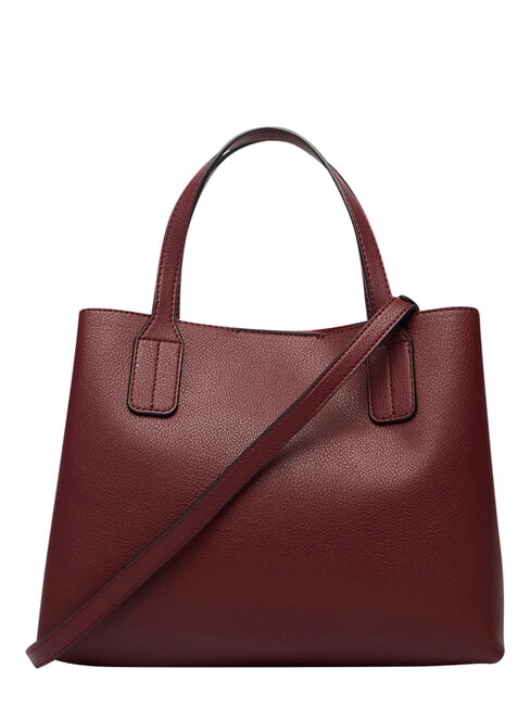TH ICON Handbag, with shoulder strap velvet maroon - Women&rsquo;s Bags
