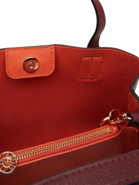 TH ICON Handbag, with shoulder strap velvet maroon - Women&rsquo;s Bags