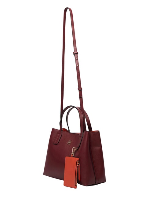 TH ICON Handbag, with shoulder strap velvet maroon - Women&rsquo;s Bags