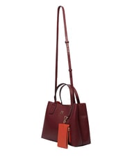 TOMMY HILFIGER TH ICON Handbag, with shoulder strap velvet maroon - Women&rsquo;s Bags - 6