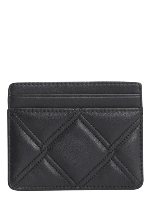 TH FEMININE Flat card holder black - Women&rsquo;s Wallets