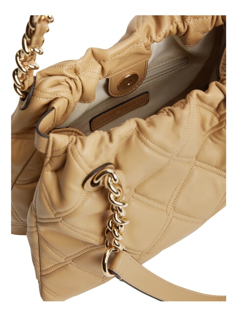 TH FEMININE Quilted shoulder bag classic khaki - Women&rsquo;s Bags