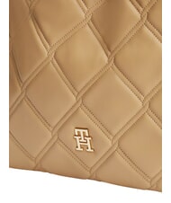 TOMMY HILFIGER TH FEMININE Quilted shoulder bag classic khaki - Women&rsquo;s Bags - 5