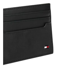 TOMMY HILFIGER TH SOHO Flat leather card holder black - Men&rsquo;s Wallets - 4