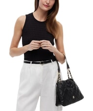 TOMMY HILFIGER TH FEMININE Quilted shoulder bag black - Women&rsquo;s Bags - 2