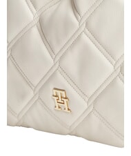 TOMMY HILFIGER TH FEMININE Quilted shoulder bag soft cream - Women&rsquo;s Bags - 5