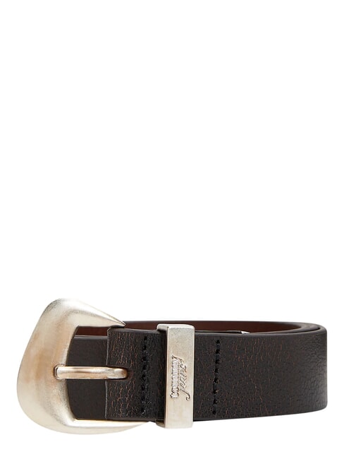 TJW SEASONAL COOL Leather belt black - Belts