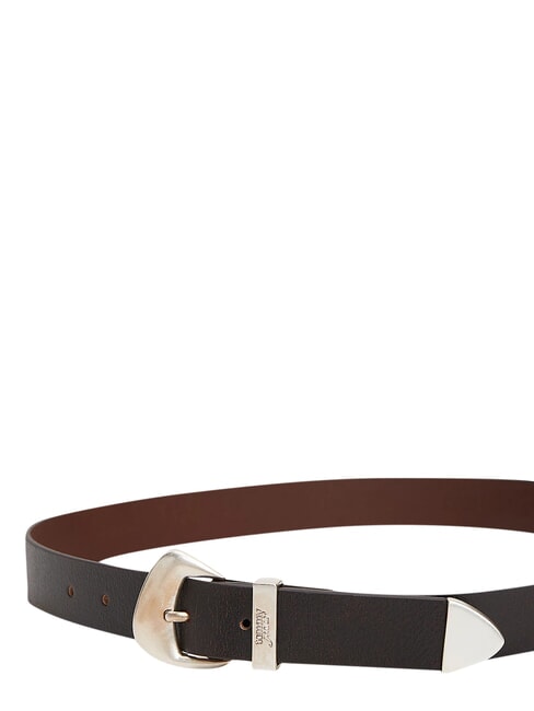 TJW SEASONAL COOL Leather belt black - Belts