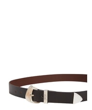 TOMMY HILFIGER TJW SEASONAL COOL Leather belt black - Belts - 3
