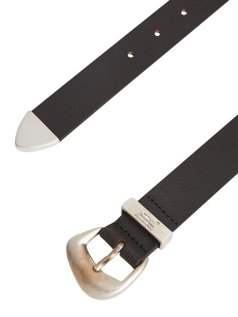 TJW SEASONAL COOL Leather belt black - Belts