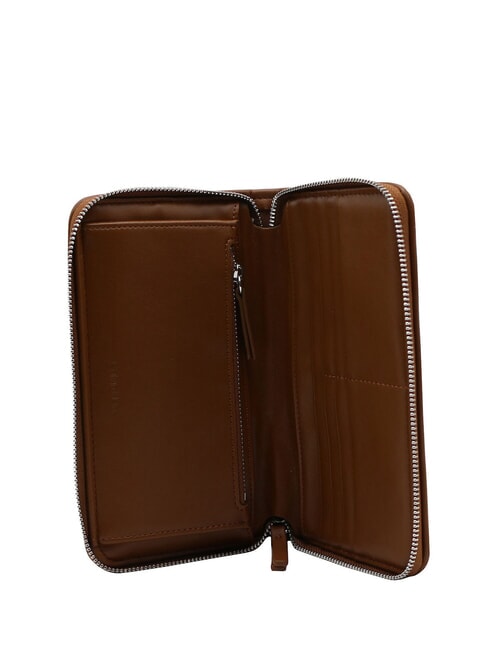 EMBLEM AOP Large zip-around wallet cornstalk/tbd aop jqd - Men&rsquo;s Wallets