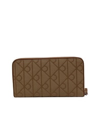 CALVIN KLEIN EMBLEM AOP Large zip-around wallet cornstalk/tbd aop jqd - Men&rsquo;s Wallets - 3