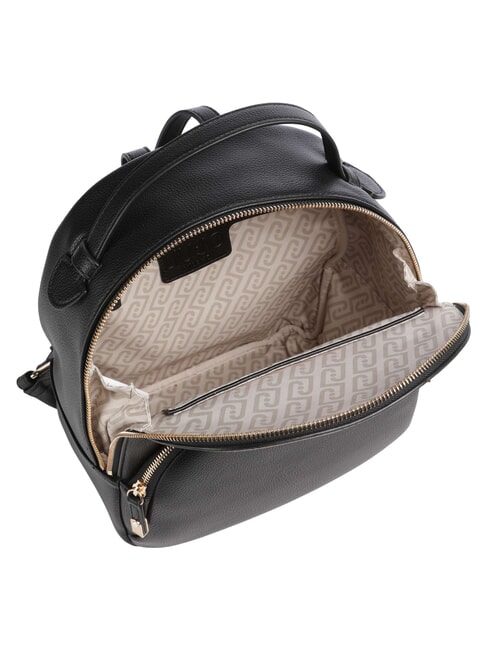 MANHATTAN Backpack with front pocket BLACK - Women&rsquo;s Bags