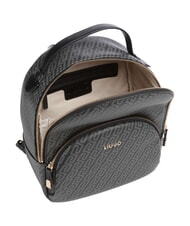 LIUJO MANHATTAN Backpack with front pocket BLACK - Women&rsquo;s Bags - 4