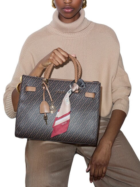 MANHATTAN Handbag shopper, with shoulder strap suede - Women&rsquo;s Bags