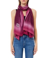 LIUJO LOGO Scarf with logo scarlet - Scarves - 2