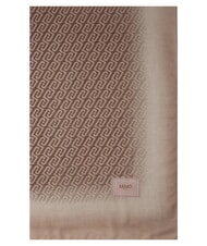 LIUJO LOGO Scarf with logo brush - Scarves - 3