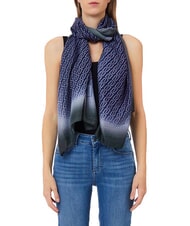 LIUJO LOGO Scarf with logo forest - Scarves - 2