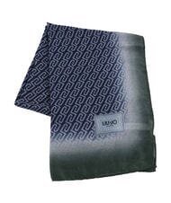 LIUJO LOGO Scarf with logo forest - Scarves - 3