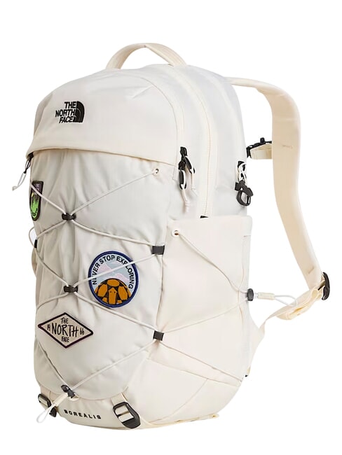 W BOREALIS PATCH Travel backpack white dune/patch - Backpacks & School and Leisure