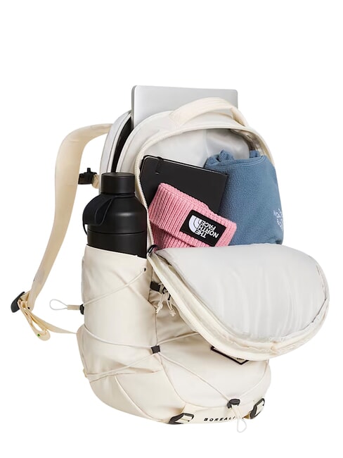 W BOREALIS PATCH Travel backpack white dune/patch - Backpacks & School and Leisure