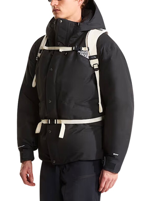 W BOREALIS PATCH Travel backpack white dune/patch - Backpacks & School and Leisure