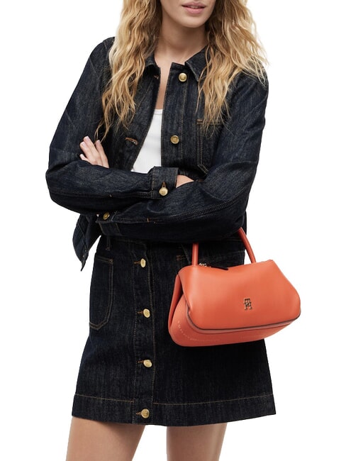 TH LOGOTAPE Handbag with shoulder strap rustic clay - Women&rsquo;s Bags