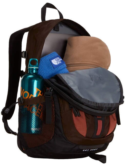 HOT SHOT 30L Travel Backpack darkchestnut/coppersilt/tnfblack - Backpacks & School and Leisure