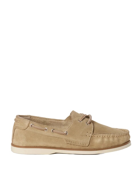 DECK SUEDE Leather moccasins beige - Women&rsquo;s shoes