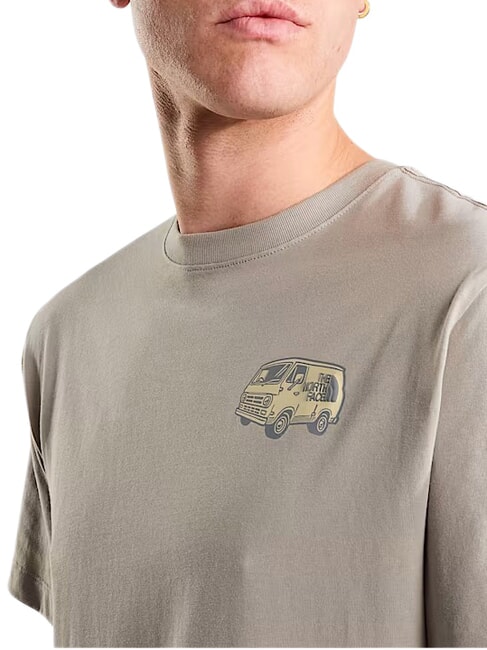 VAN LIFE Short-sleeved T-shirt, 100% cotton stone slab - T-shirt