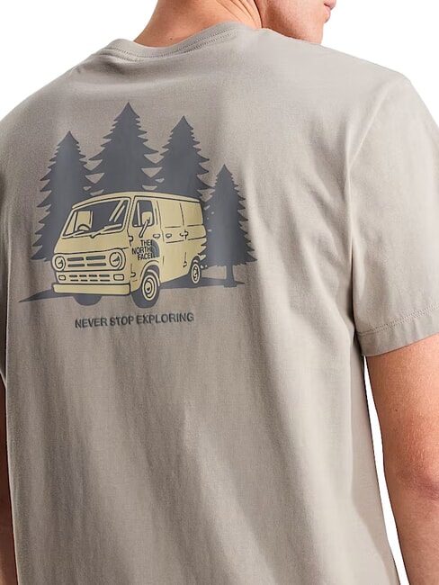 VAN LIFE Short-sleeved T-shirt, 100% cotton stone slab - T-shirt