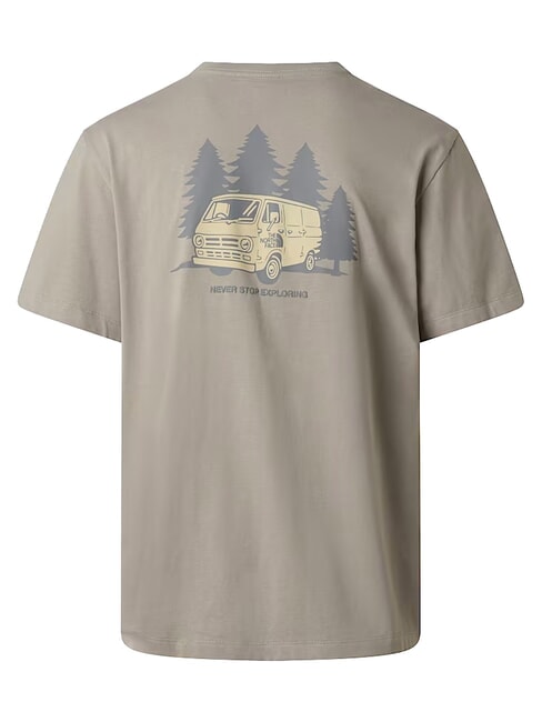 VAN LIFE Short-sleeved T-shirt, 100% cotton stone slab - T-shirt
