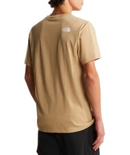 THE NORTH FACE EVOLUTION HALF Short-sleeved T-shirt, pure cotton khaki stone - T-shirt - 2