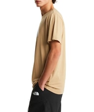THE NORTH FACE EVOLUTION HALF Short-sleeved T-shirt, pure cotton khaki stone - T-shirt - 4