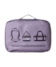 THE NORTH FACE BASE CAMP VOYAGER 42L backpack bag transcendent grey/endle - Duffle bags - 6