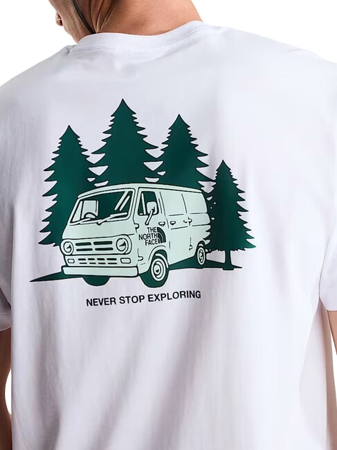 VAN LIFE Short-sleeved T-shirt, 100% cotton tnf white - T-shirt