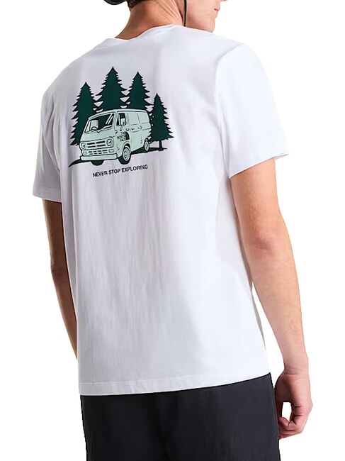 VAN LIFE Short-sleeved T-shirt, 100% cotton tnf white - T-shirt