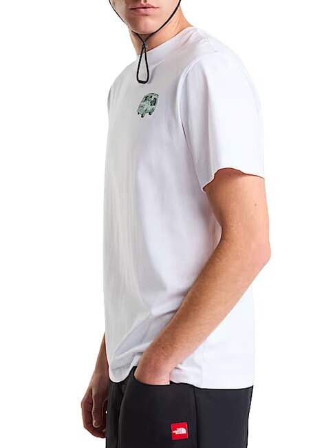 VAN LIFE Short-sleeved T-shirt, 100% cotton tnf white - T-shirt