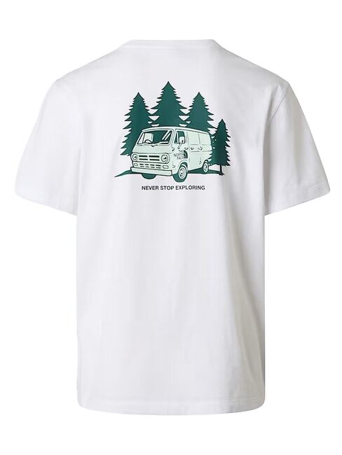 VAN LIFE Short-sleeved T-shirt, 100% cotton tnf white - T-shirt